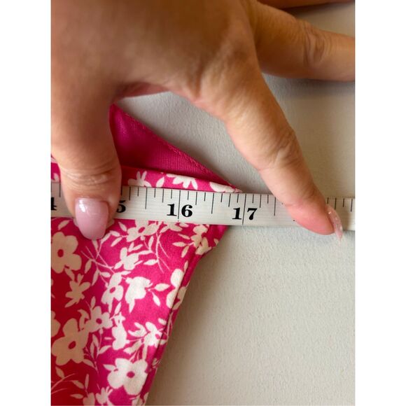 Zara Corset Bodysuit Ditsy Floral Print Sz M Cottagecore Festival Romantic - Picture 9 of 10